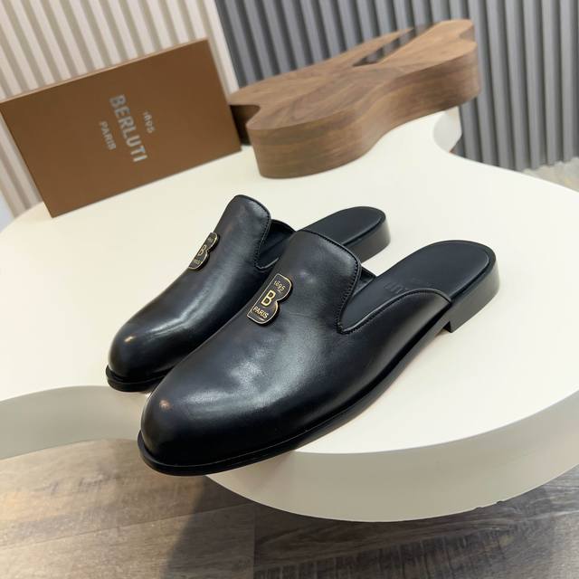 Ber* Bruti Italienische Luxusware, Hochwertige Herren-Halbschuhe, Obermaterial A