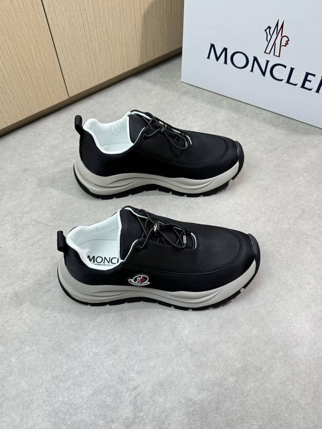 Moncler Hochwertige Original-Freizeit-Sneaker Obermaterial: Importierter Hochwer