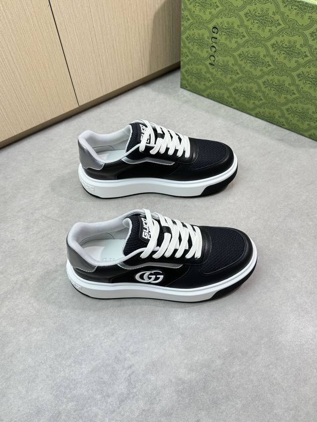 Gucci Gucci Hochwertige Original-Freizeit-Sneaker Obermaterial: Nappa-Kalbsleder