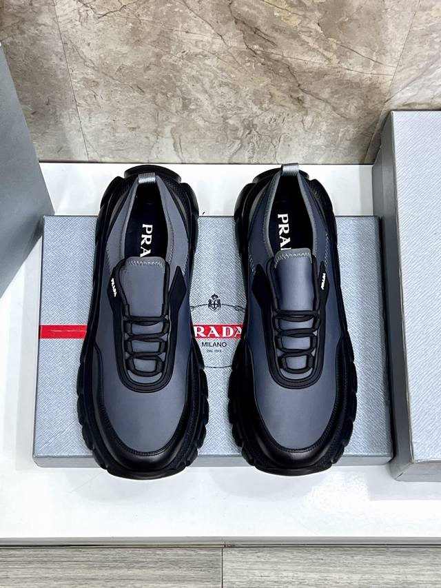 Prada Hochwertige Qualit T Original Obermaterial: Importiertes Rindsleder Mit Ne