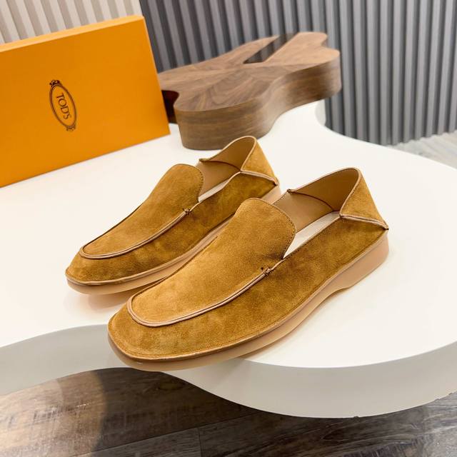 Tod's Tod's Hochwertige Original-Anzugschuhe Obermaterial: Veloursleder, Au En V