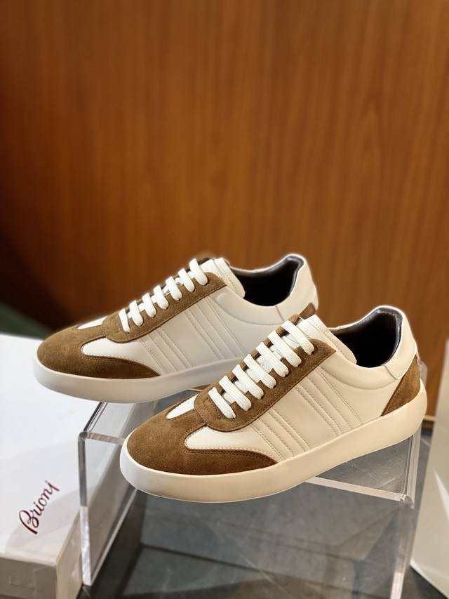 Brioni [Brioni] Golf-Kollektion.Freizeitschuhe Gr E: 38~44 45 Ma Anfertigung Kla