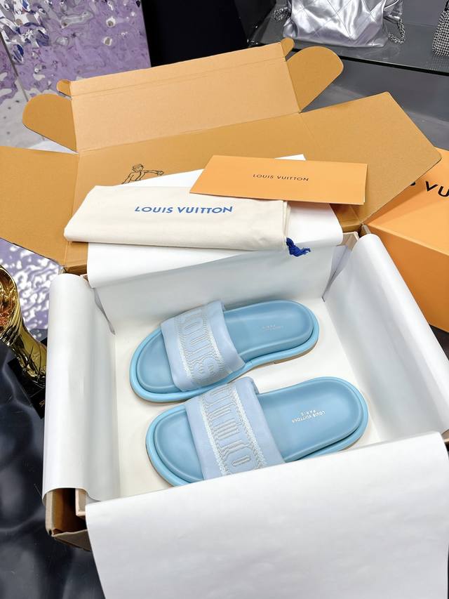 Lv Paar-Modell, Neu Im Sortiment, Die Neuesten Slipper, Hochwertige Ware, -Einka