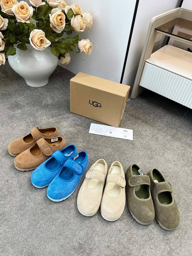 2025 Die Hei Esten Ugg Mary Janes, Flache Schuhe F R Faule, 4 Farben. Zweite Gen