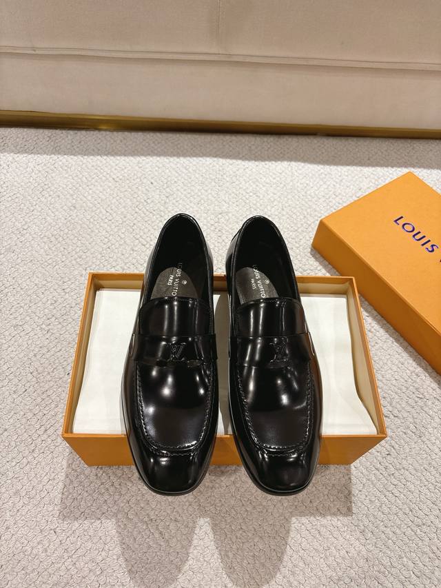 Lv Glove Hei Begehrte Herren-Loafer! Ausgew Hltes Importiertes Gl Nzendes Rindsl