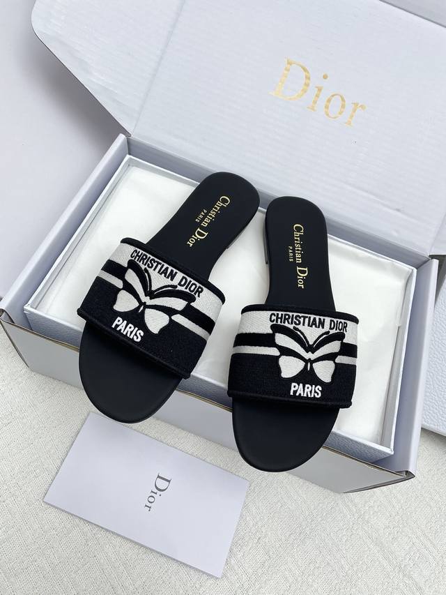 Flacher Absatz, Breiter Absatz, Box-Verpackung, Einkaufsservice Dior Fr Hjahr/So