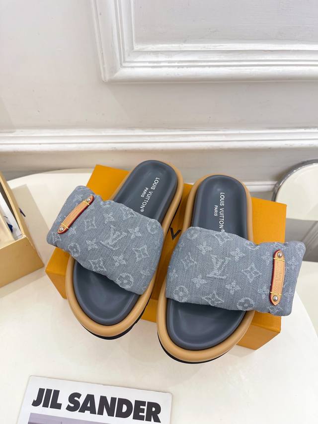 Herren +10 Hohe Version, Paar Louis Vuitton Brottasche-Slipper Ein Weiterer Hit,