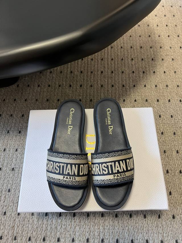 Dio* Dior 25 Fr Hjahr/Sommer Plateauschuhe Mit Dicker Sohle Und Gerader Zehenpar