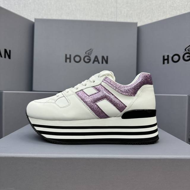 Hogan Urlaubsserie, Neue Top-Ausf Hrung, Sofort Lieferbar, Dicke Plateausohle, T