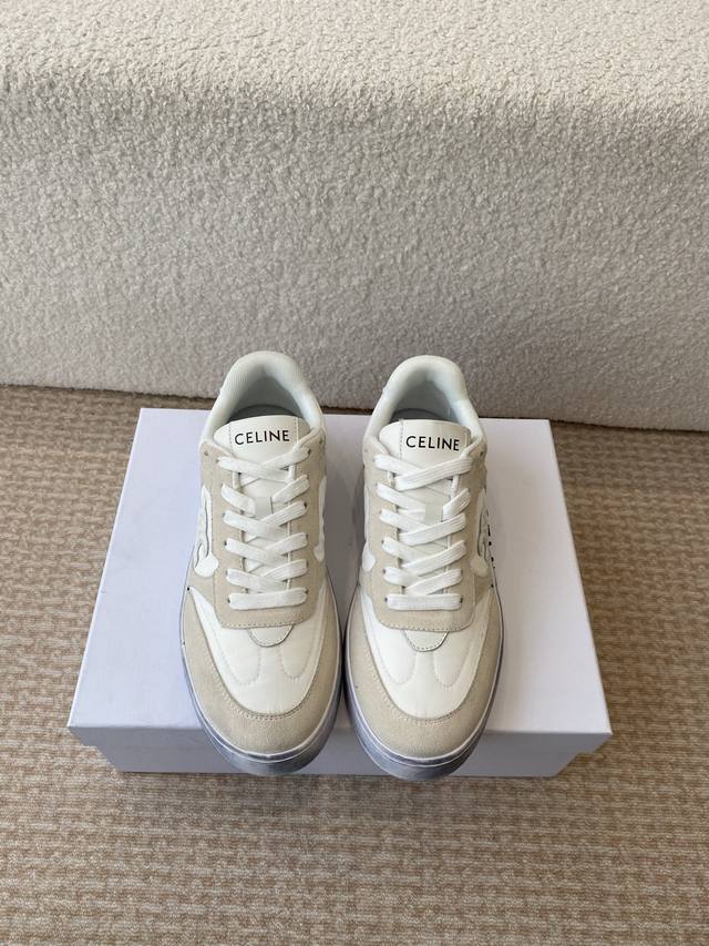 D Nne Sohle, Dicke Sohle Celine 25Ss Fr Hjahr/Sommer-Neuheit Zunge Und Fersenkap