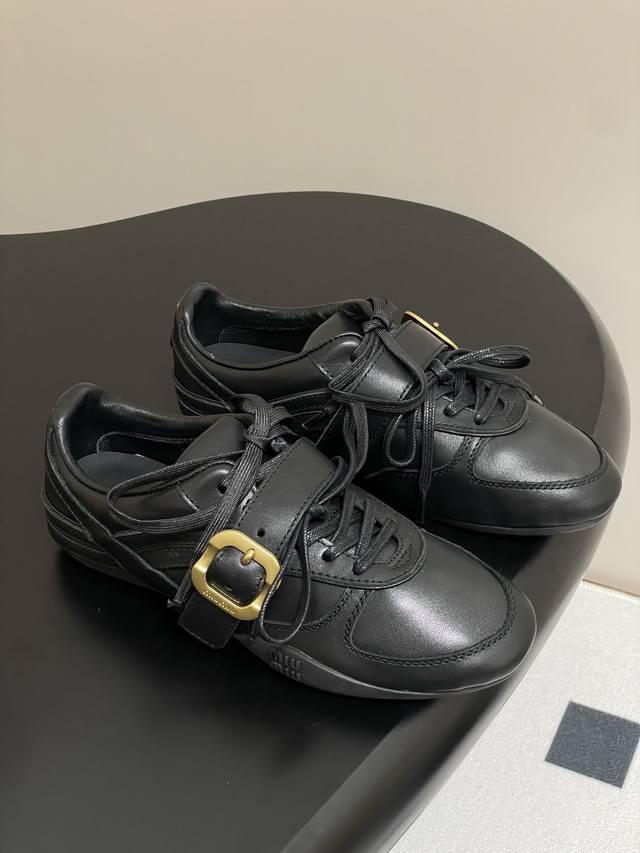 Mit Schnalle Miu Miu 25Ss Miu Miu Fr Hjahr/Sommer-Neuheit Laufstegmodell Mary Ja