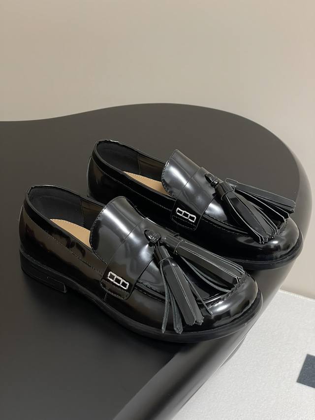 Jw Anderson 25S Fr Hjahr/Sommer-Neuheit: Flache Loafer Mit Quasten Und Lampionkn