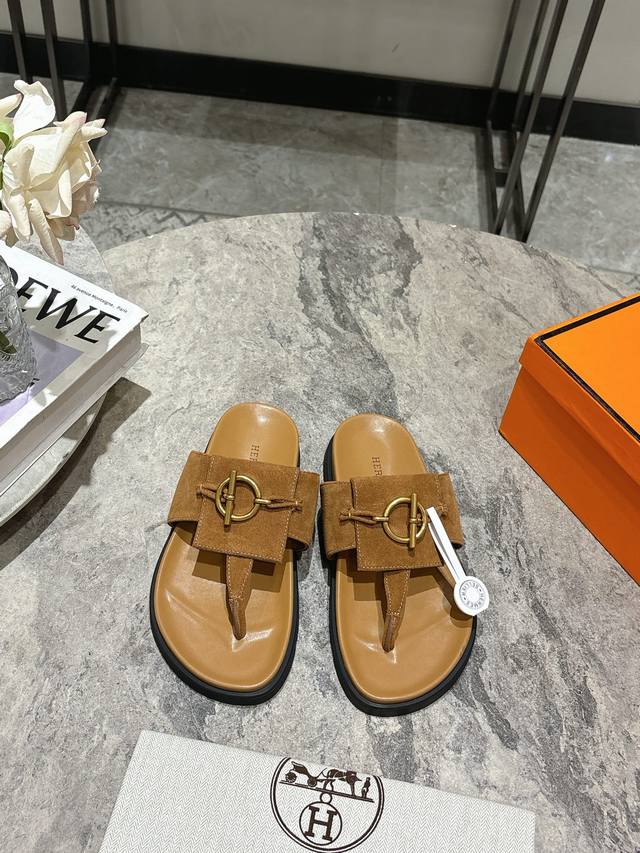 Damen Herren 10, 2025Sss Offizielle Website Neueste Herme* Zehensandalen Offizie