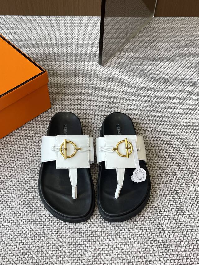 Herren 10 Hermes Hermes 25Ss Neue Retro-Sandalen Klassisches Modell Mit Wolkenwe
