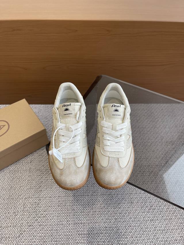 Ash Italienische Luxus-Trendmarke Trainingsschuhe Kleine Wei E Schuhe Hochwertig
