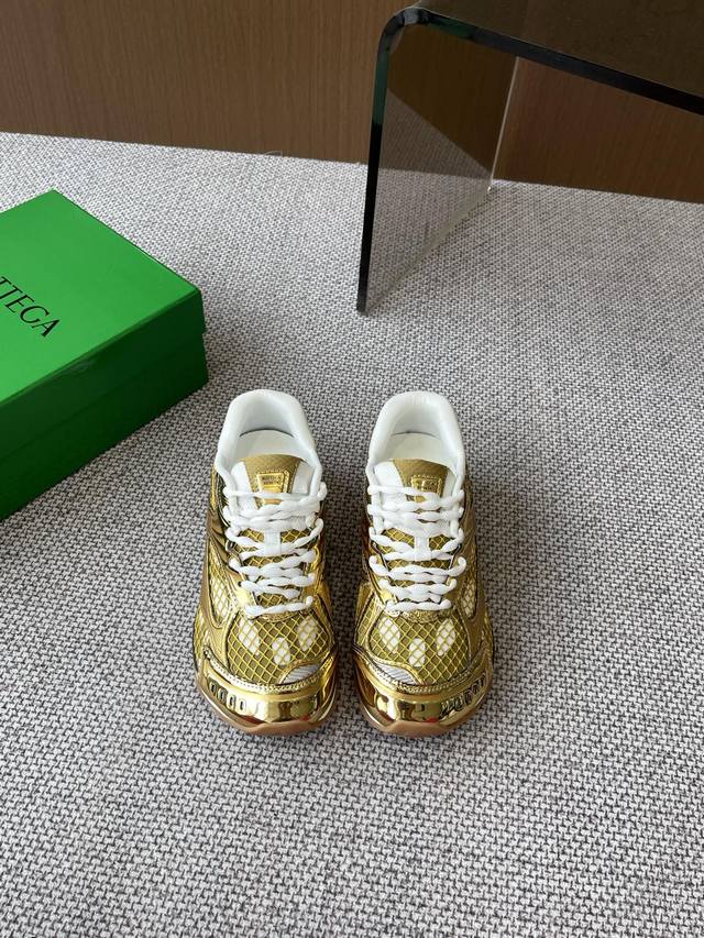 Herrenmodell 50 Bottega Veneta Bv Orbit Paar-Modell Freizeit-Dad-Sneaker Ultrale