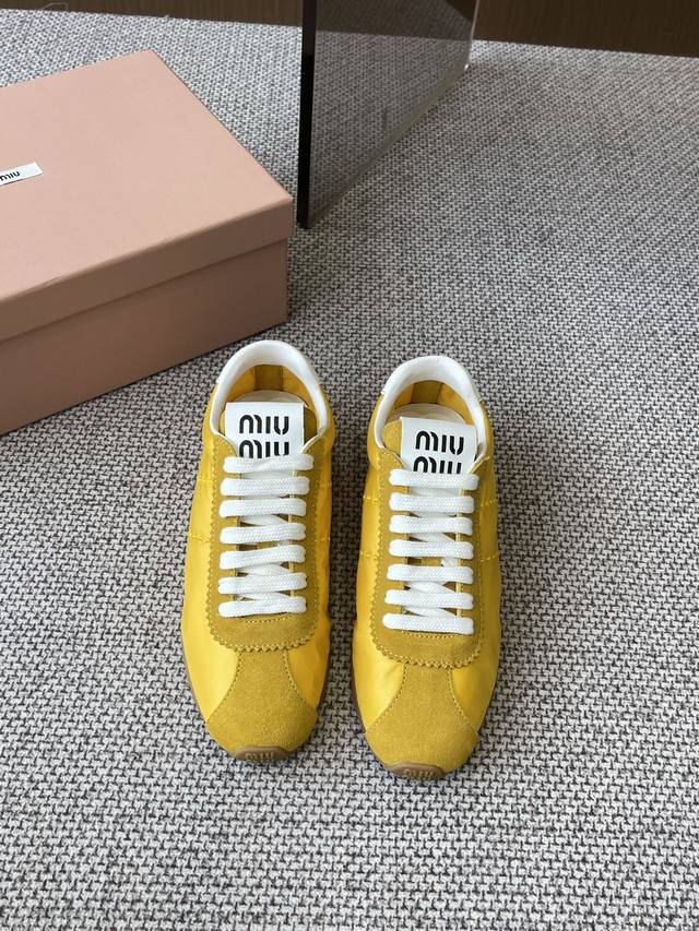 Miu Miu Miu Miu 25Ss Fr Hlingsneuheit Trainingsschuhe Laufen Ohne Zu Erm Den, Sc