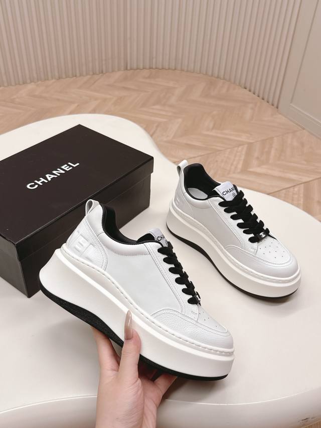 Chanel Chanel Neue Panda-Freizeitschuhe Sportschuhe Mit Dicker Sohle Original Ge
