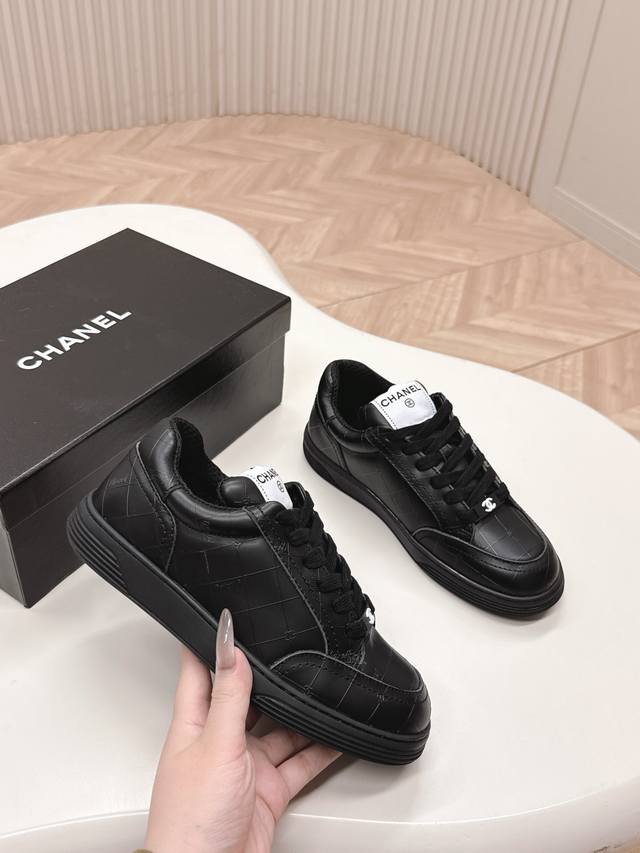 Chanel Chanel 25 Neue Fr Hjahr/Sommer-Modelle Freizeitsneaker Skate-Sneaker Unsc