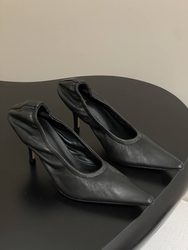 The Row 25Ss Neue Elastische Ballerinas F R Fr Hjahr/Sommer, Spitze Pumps Mit Ki
