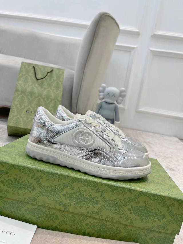 Sonderpreis: Hochwertige Version Gucci Gucci Neueste Trend-Sneaker Mac80 Paar We