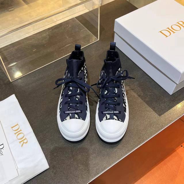 Sonderpreis: Dior Herbst/Winter-Neuheit Walk'n Thick Sole Lace-Up Casual Skate S