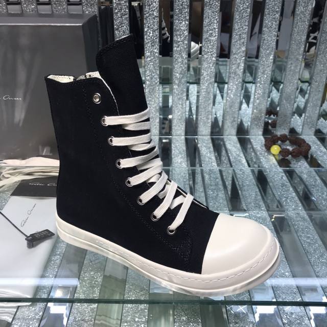 Sonderpreis: Paar Rick Owens Vans High-Top-Sneaker! Beliebtes Produkt Auf Der Of