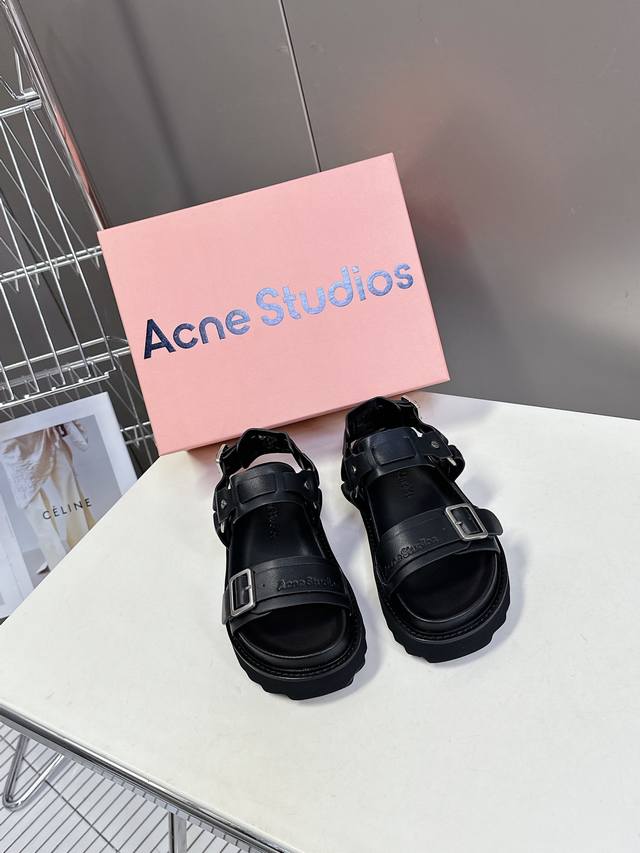 Acne Studios Neueste Sandalen Mit Dicker Sohle F R Fr Hjahr/Sommer Viele Influen