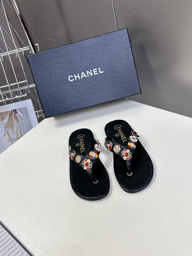 Chanel Chanel Laufsteg-Slipper Komplett Originalgetreue Nachbildung Im Ma Stab 1