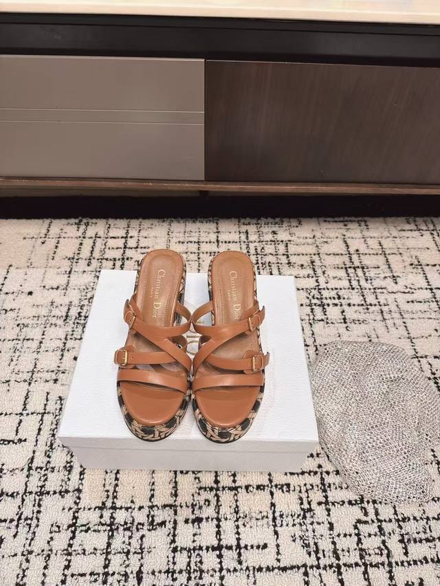 Dior Dior 25 Fr Hjahr/Sommer-Neuheit Ivieta Dway Plateausandalen Mit Dickem Absa