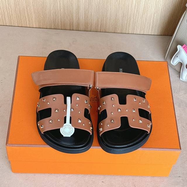 Medor-Modell Mit Nieten Fabrikpreis P Herrengr E 70 Hermes Chypre Sandalen Two U