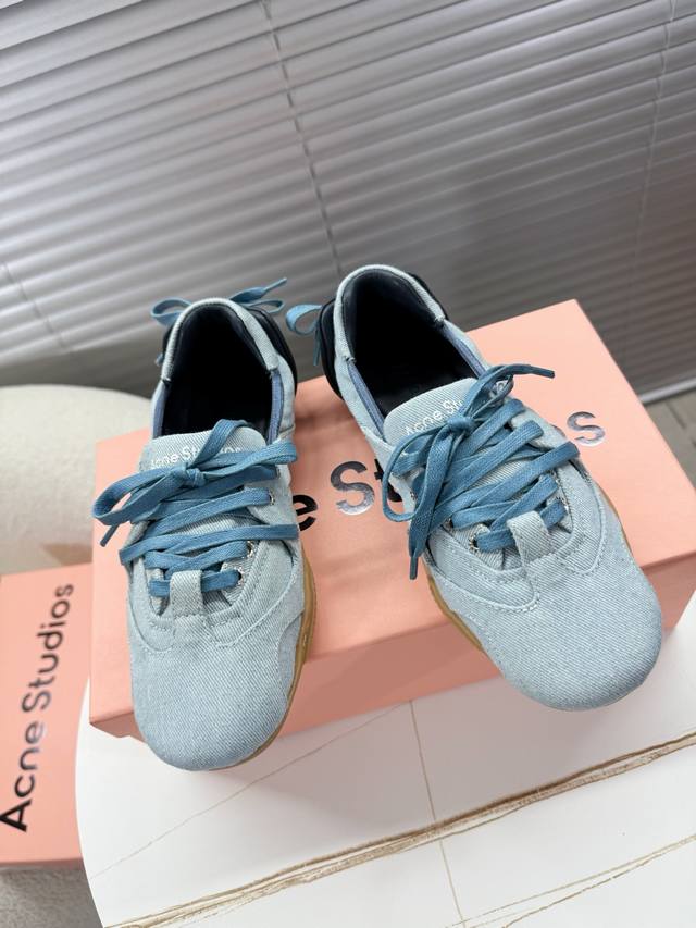 Acne Studios Neueste Flache Ballerinas Im Waste-Look, Trainingsschuhe~~~ Die Neu