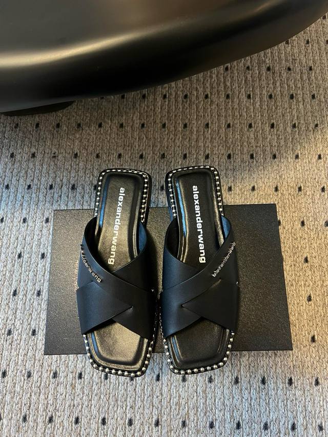 Premium Quality Alexande* Wang 25Ss Spring/Summer Latest Sandal Design. 's Signa