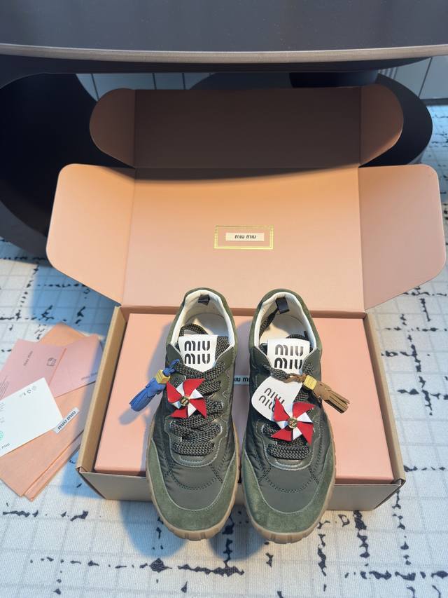 Miumiu25 New Arrival Fashionable Retro Comfortable Tyre Series Hiking Shoes! Thi