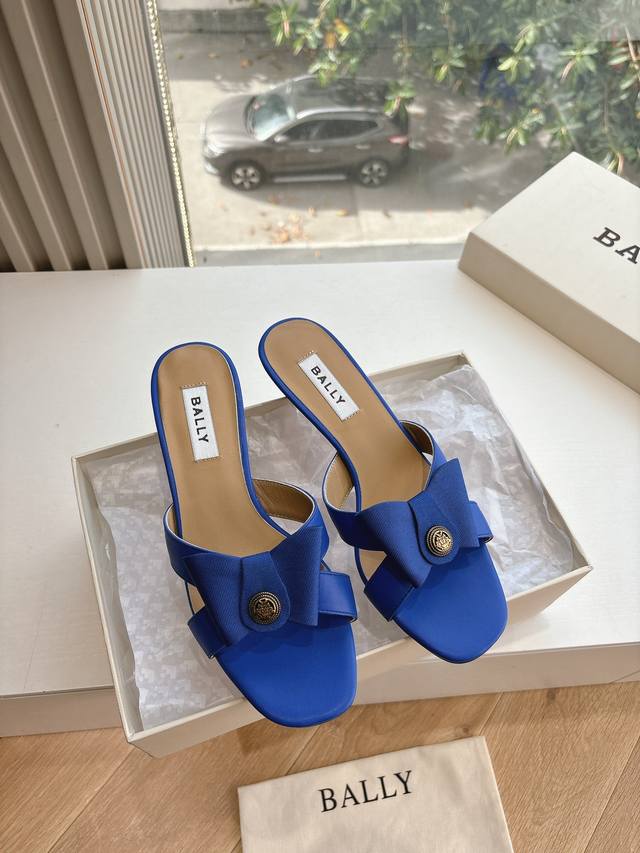Bally Bally Sandals With Heels 2025 Spring/Summer Women's New Shoes Flat Sandals