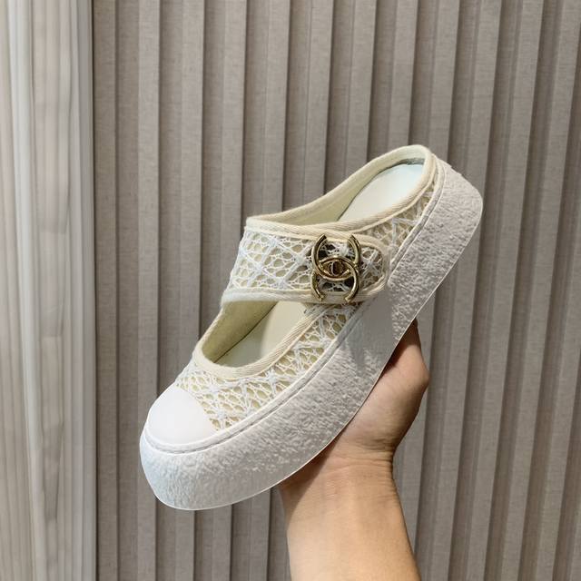 Chanel Chanel 24P Mini Chanel Latest Bestseller Oversized Toe Shoes, Doll Shoes,