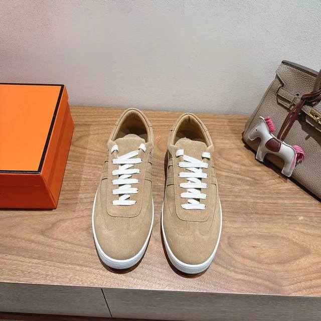 Men's 20 Couple's Style H-Brand 25Ss Early Spring White Sneakers!Classic Boot Sh