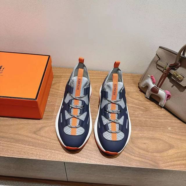 Herm S 25 New Sports Shoes H-House 2025 Giga Sports Shoes New Arrival 3.5Cm Heig