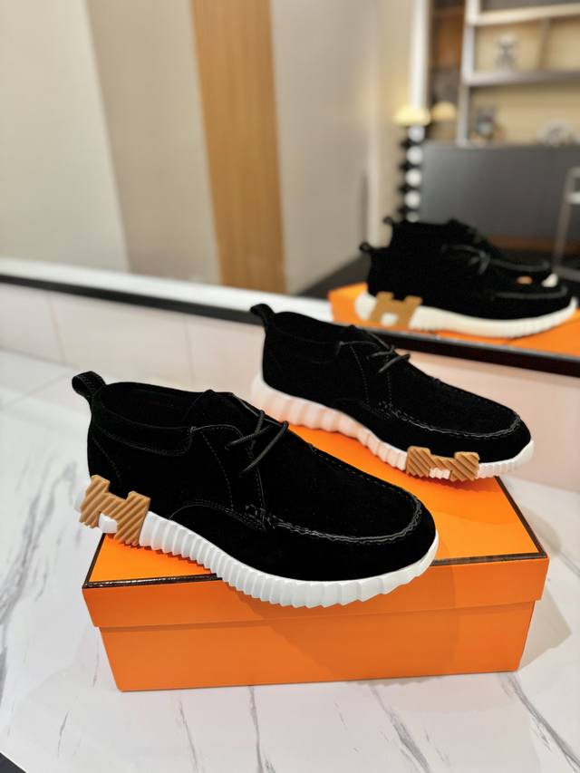 Factory Price Couple's Edition H-Style 24Ss Low-Top Boots! Classic Boot Shape +