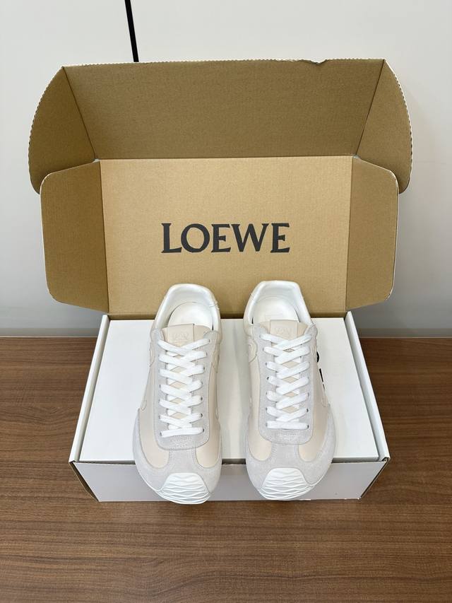 Top-Tier Version With Airplane Box Loewe 25Ss Early Spring Aghan Shoes, Training