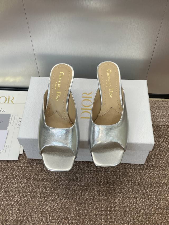 Factory Price Dior 2025 Spring/Summer Runway New Tribales High-Heel Fish-Mouth T