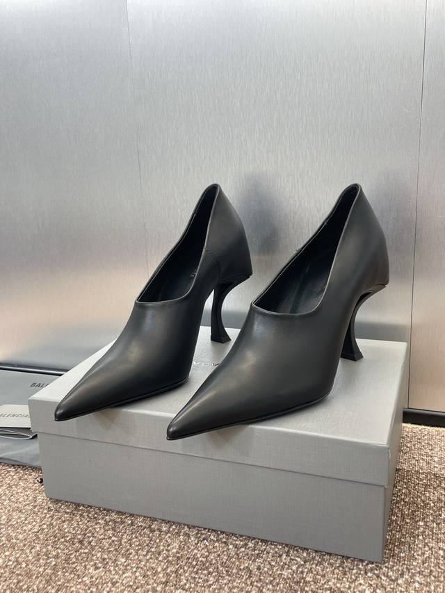 Factory Price Balenciaga 2025 Spring/Summer New Arrival Pointed-Toe High-Heel Wo