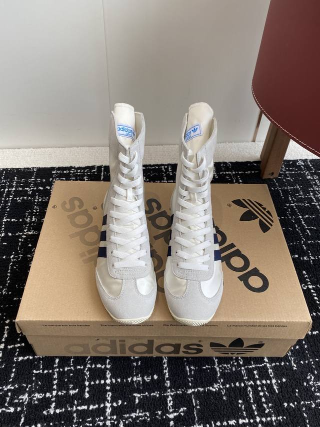 Premium Grade Adidas Jennie-Inspired Taekwondo Shoes, Three-Leaf Clover Boxing S