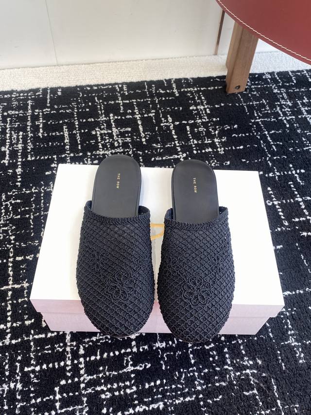 Dongguan Premium Grade The Row New Roman Mesh Mule, The First Time I Saw This Sh