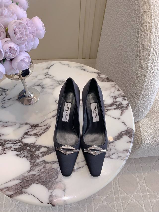 Factory Price Jimmy Cho* New Metal Buckle Single-Strap Shoes Ultra-Soft And Comf