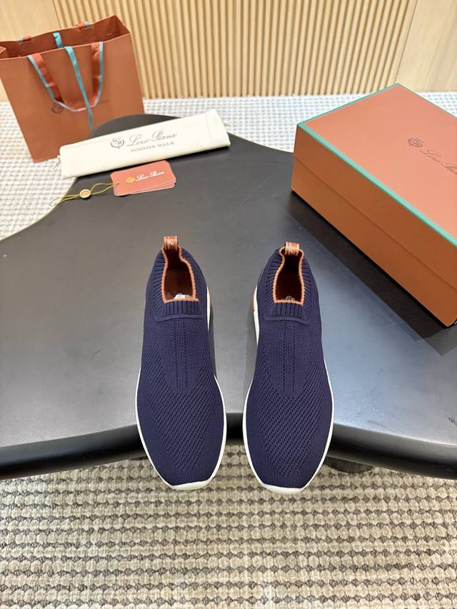 Men's Loro Piana 360 Nuoyou Pianyaya L P Flexy Walk New Arrival,Loafers, Flyknit