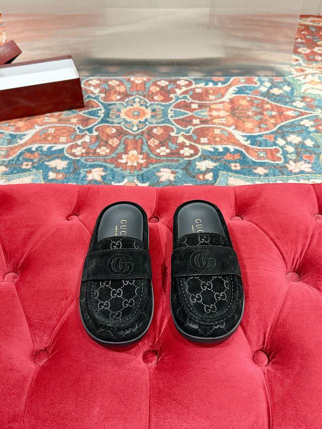 Gucci Women's Thick-Soled Mule Sandals, Trending Online, 100Th Anniversary Runwa