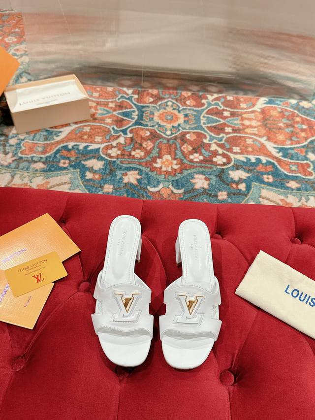 Ss Spring/Summer Sandals Lv Louis Vuitton Top-Tier Version The Last Has Been Met