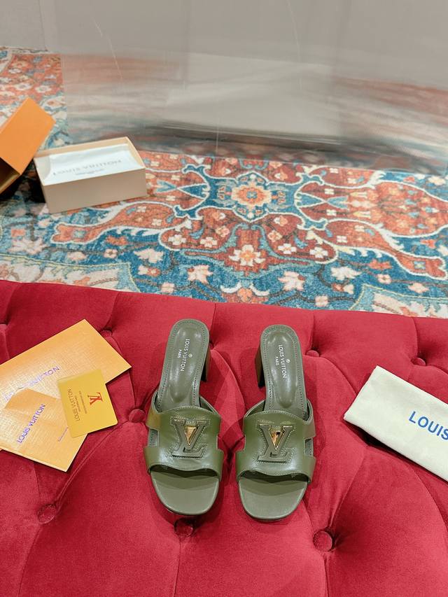 Ss Spring/Summer Sandals Lv Louis Vuitton Top-Tier Version The Last Has Been Met