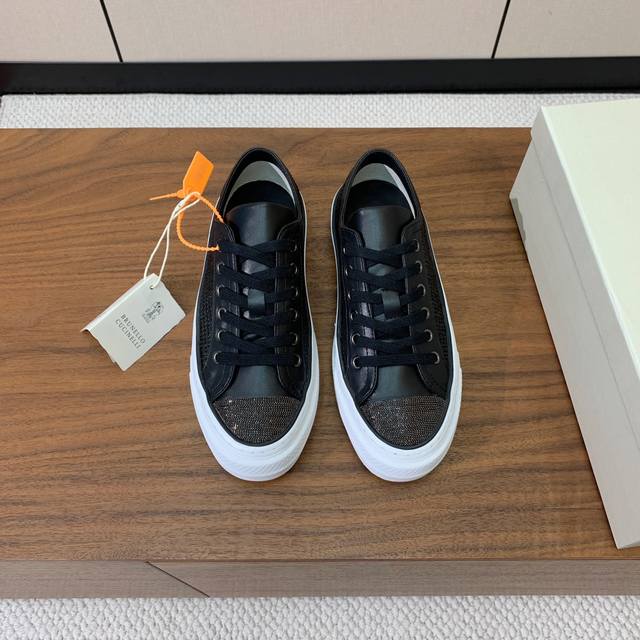 Brunell* Cucinell* Women's Casual Shoes. Material: Imported Leather Upper With W
